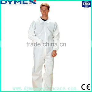Top Sales Disposable Non Woven Safety Coverall thumbnail-1