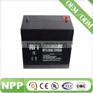 12v50ah Long Life Deeep Cycle Rechargeable Battery for Solar thumbnail-1