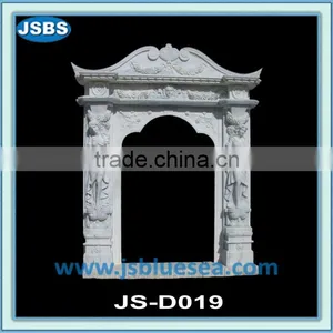 Interior Decoration French Arched Stone Door Surround thumbnail-1