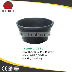 Strong Rubber Construction Buckets Rubber Pail With Handle thumbnail-4