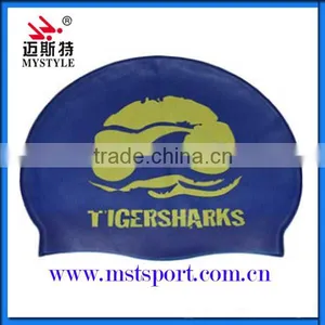 Adults Custom High Quality Cheap Swim Caps thumbnail-1