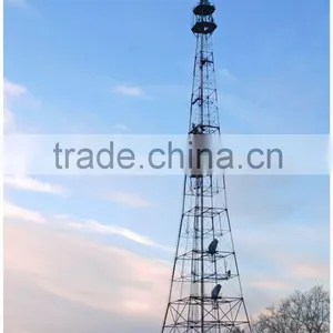Manufacturer Galvanized Telecom Antenna Mast Tower thumbnail-2