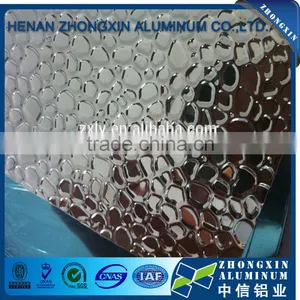 1050 1060 1100 Mirror Embossed Aluminum Sheet for Household Applicances as Freezers thumbnail-1
