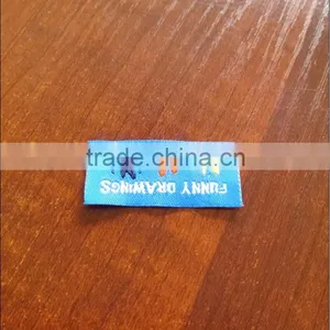 OEM Garment Comfortable Printed Woven Label for Children's Clothing Manufacturer thumbnail-1