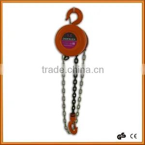 China Supplier 2 Ton 3M Manual Chain Hoist Hand Operated Chain Pulley Block thumbnail-1