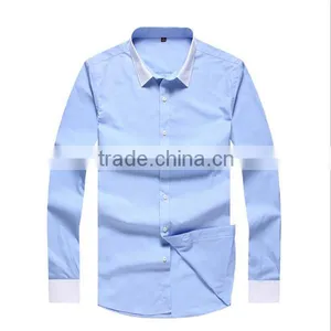 Wholesale Mens Dress Shirts Models 100% Polyester Shirts 2016 thumbnail-4