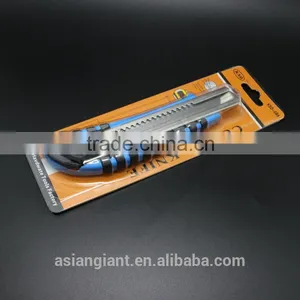 2016 Popular Cutter Knife 18mm Utility Knife Pocket Plastic Steel Utility Knife thumbnail-4