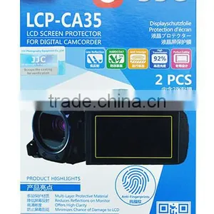 PET Guard Film JJC LCP-CA35 LCD Screen Protector for CANON Camcorders 3.5'' LCDS thumbnail-1