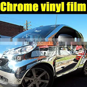Silver Chrome Mirror Film With Size 1.52*30m thumbnail-1