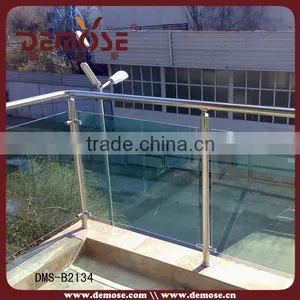 Tempered Glass Handrail Walkway/plexiglass for Balconies thumbnail-1