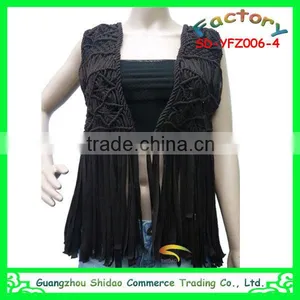 New Fashion Womens Ladies Embroidery Lace Crochet Sleeveless Shirt Casual Blouse Tops thumbnail-1