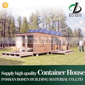 Wooden Material Buildng Steel Container Home Prefab Houses for Living thumbnail-5