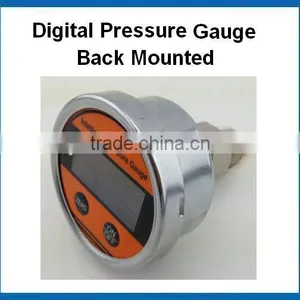 Battery Supply Back Mounted Digital Oil Pressure Gauge With Lcd Display thumbnail-2