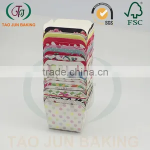 Disposable Square Cupcake Liners Cups Paper thumbnail-5