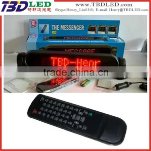 High-definition LED Taxi Moving Message Display Sign Board thumbnail-1