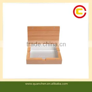 Square Bamboo Ashtray Wholesale thumbnail-1