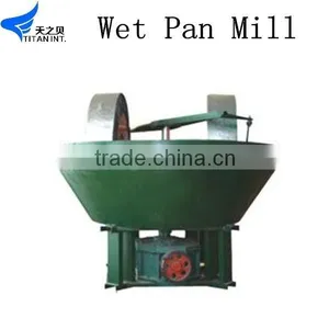 1200B Two Rollers Wet Pan Mill thumbnail-1