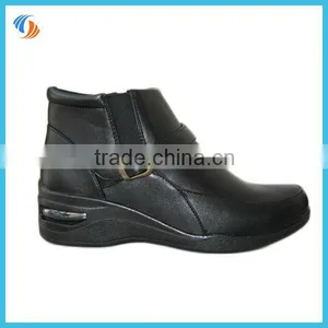 Women Zipper PU Shoes Air Cushioned Shoes thumbnail-1
