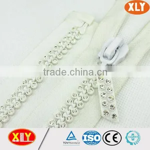 Xly High Quality Original Design #3 #5 Diamond Plastic Zipper thumbnail-4