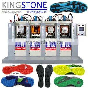 4 Stations Vertical TRTPU High Quality Sole Injection Moulding Machine Italy Machine Verticial Machine JL-208-4S thumbnail-1