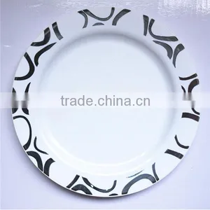 7.5'' Round Disposable Plastic Plate Hot Stamping thumbnail-5