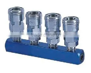 4-Way Air Quick Coupler,Manifold thumbnail-1