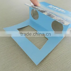 Disposable Easy Taken Toy Amplification 3-5 Times Paper Cheap Binocular With Hanger thumbnail-1
