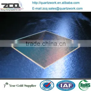 High Temperature Resistance Fused Silica Quartz Glass Window for Sale thumbnail-5