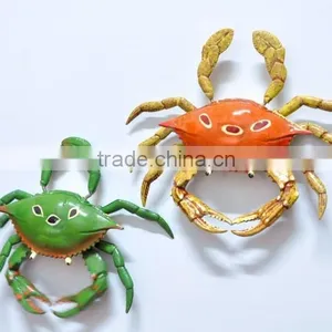 6 Inch Plastic Crab Magnetic Souvenir Fridge Magnet thumbnail-1