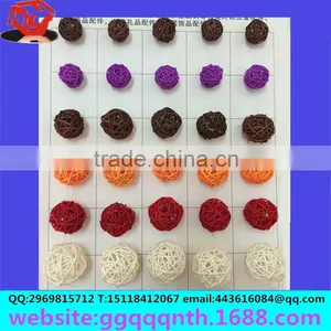 Christmas Ornaments Lamp Accessories Metal Electrophoresis Flowers Braided Wire Weave Pentagram STAR Moon thumbnail-5