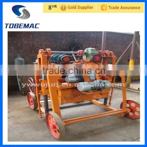 2015 TOBEMAC QMY 4-45 Clay Hollow Block Making Machine Brick Making Machine Quality Choice thumbnail-2