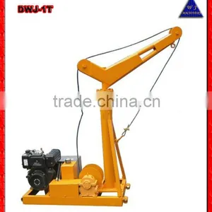 Small Jib Diesel Crane DWJ-1T thumbnail-1