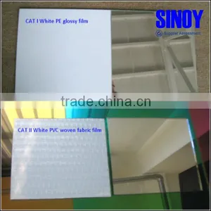 4mm Vinyl Safety Backing Silver Mirror Glass CAT-I Film and CAT-II Film thumbnail-1