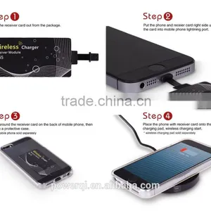 Wireless Charging Receiver Model Thinnest Designed for Iphone 6 Charger thumbnail-6