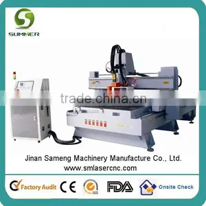 9KW HSD Air Cooled Spindle BT30 Holder Carousel ATC Cnc Woodworking Machinery Supplier's Choice thumbnail-1