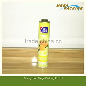 Lemon Air Cleaner Spray Aerosol Can of Diameter 52mm With CMYK thumbnail-3