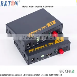 HOT Selling!!!1080P 4K HDMI Video/Audio To Fiber Optic Converter, Single Mode for 20km, FC Connector thumbnail-1