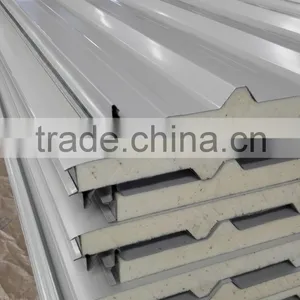 PU/PIR Polyurethane Sandwich Panel for Wall or Ceiling Board thumbnail-4