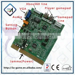 Coin Operated Arcade Machine Xbox 360 Controller PCB Boards thumbnail-2