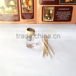 25 ML Glass Bottle Perfume Reed Diffuser With Delicate Rattan Sticks thumbnail-3
