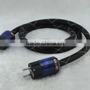 AudioCrast HI-End EU SCHUKO Power Cable Shield Cord Schuko IEC Plug thumbnail-1