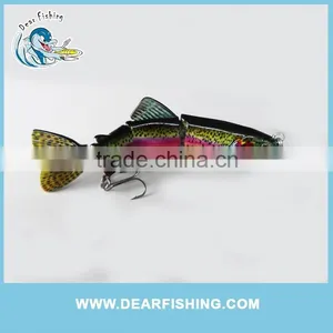 Multi Jointed Fishing Lure Custom Fishing Lure Painting Fishing Lure Realistic thumbnail-1