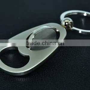 Rotatable Metal Bottle Opener Keychain for Promotion thumbnail-2