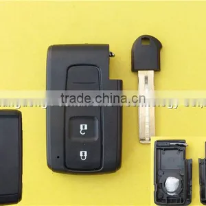 Promotion 2 Buttons Smart Remote Key Shell for Toyota Crown Blank Key With Blade thumbnail-1