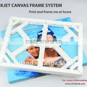 Minicolor Perfect DIY Canvas Frame With Letter Size Canvas,plastic Frame,special Tape of Full Colorful Packing Box,print at Home thumbnail-1