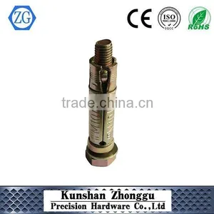 Sleeve Anchor With Hex Bolt Mild Carbon Steel Blue White Zinc M10*80 thumbnail-1