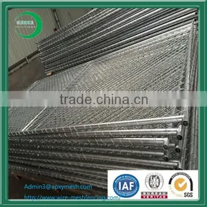 Hot Dipped Galvanized Steel Temporary Chain Link Fence Around Building Site thumbnail-3