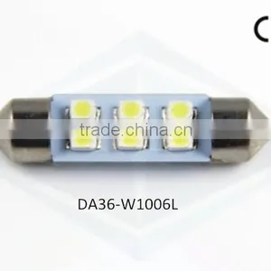 6pcs 3528smd C5w 31mm Festoon Led Lamp Auto thumbnail-1