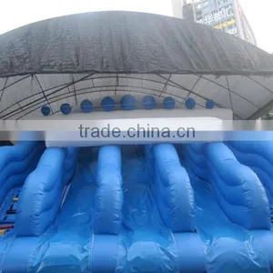 2015 Commercial Grade Giant Inflatable Water Slide With Pool thumbnail-4