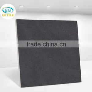 Nero Black Sandstone Imitating Double Charge Polished Porcelain Ceramic Tile thumbnail-2
